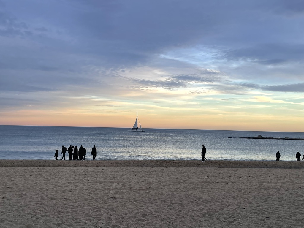 el mar de Barcleona