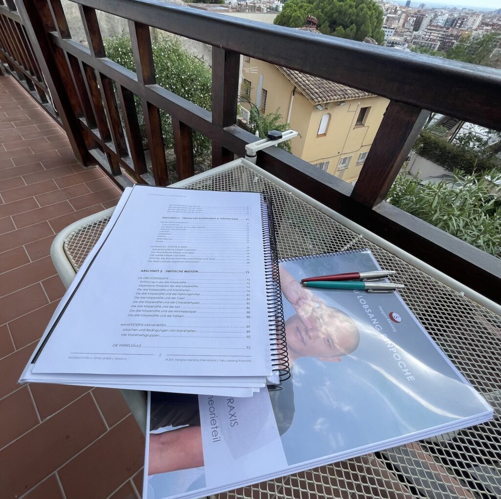 materiales de estudio, formacion de Lu Jong