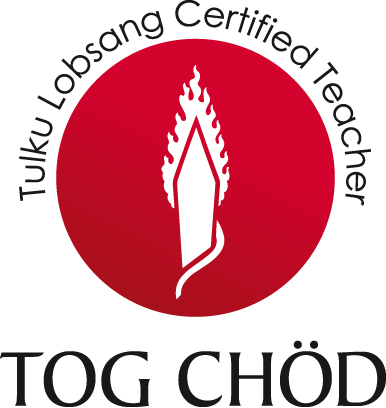 Logo professor certificado de Tog Chöd, certification de Tulku Lobsang Rinpoche 